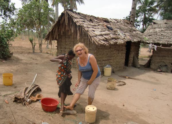 Gloria si è trasferita a vivere con tutta la famiglia a Watamu in Kenya